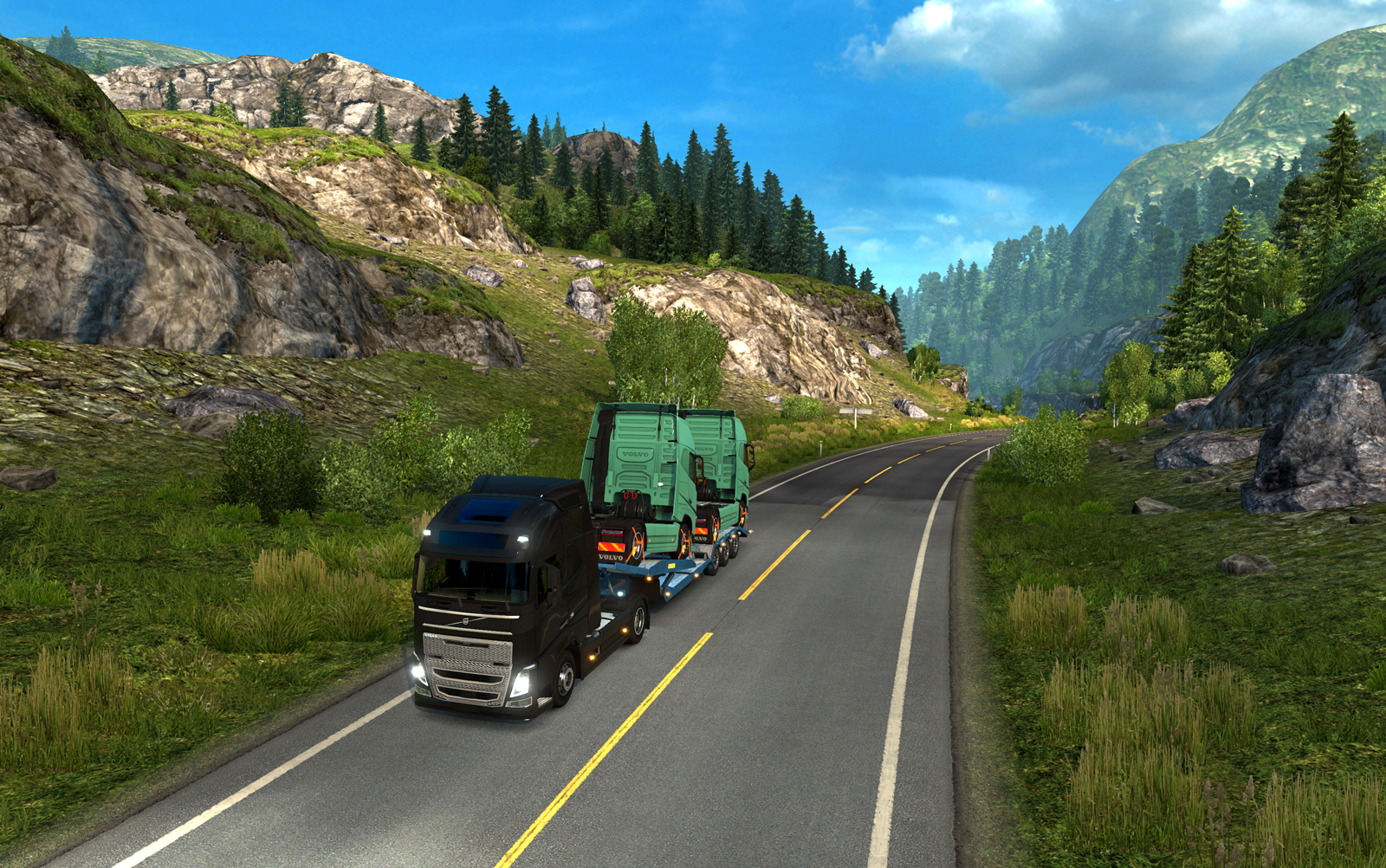 Картинки из игры euro truck simulator