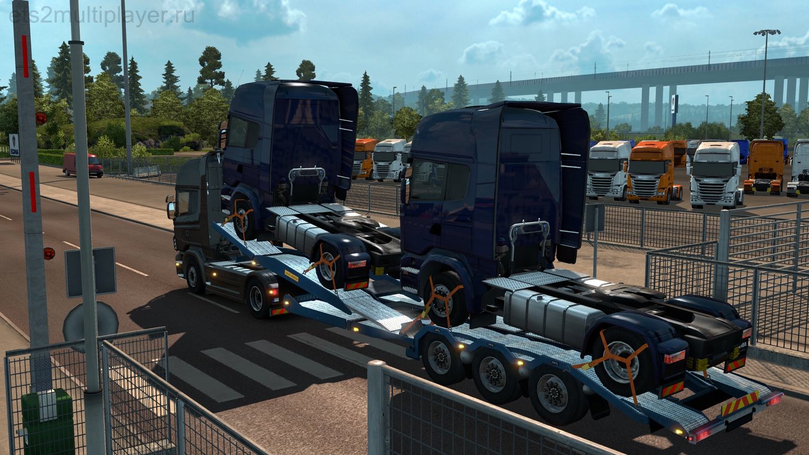 Грузы для Скандинавии - Euro Truck Simulator 2 Multiplayer