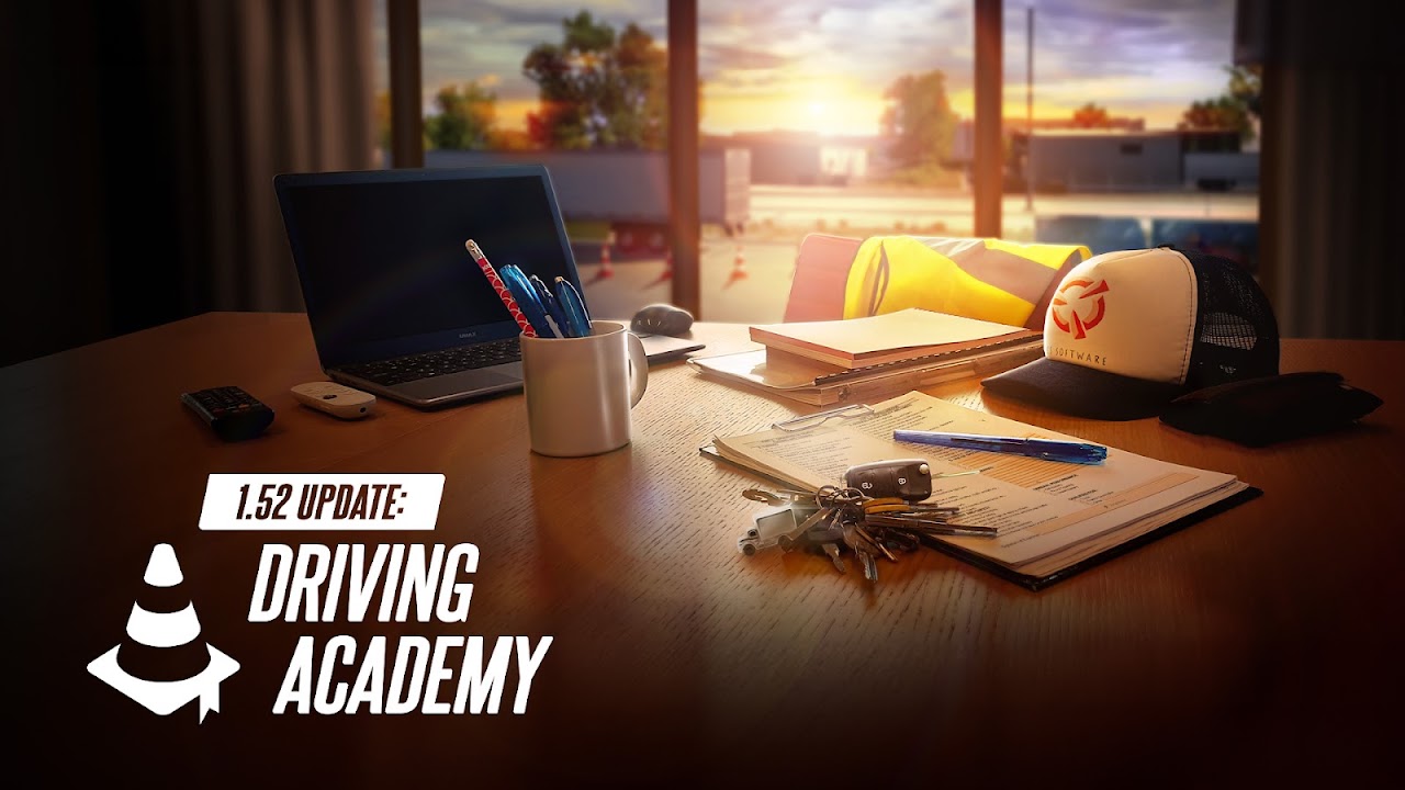 Обновление ETS2 1.52: автошкола Driving Academy