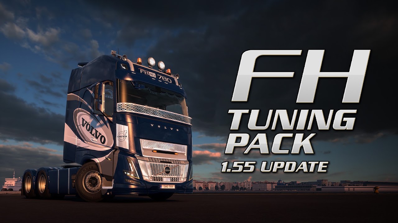Обновление ETS2 1.55: набор тюнинга FH Tuning Pack