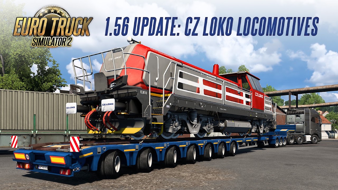 Обновление ETS2 1.56: локомотивы CZ LOKO