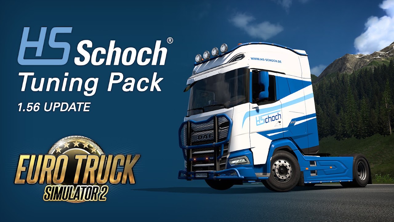 Обновление ETS2 1.56: набор тюнинга HS-Schoch
