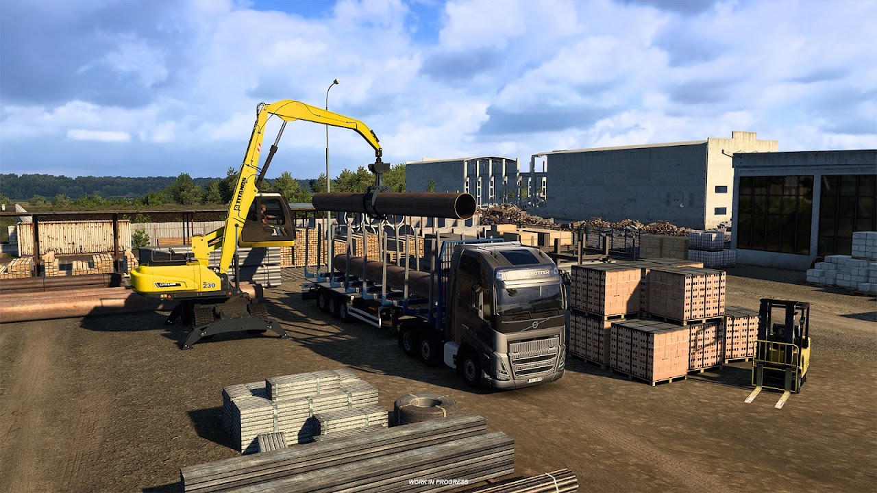Обновление ETS2 1.57: динамическая погрузка и разгрузка грузов