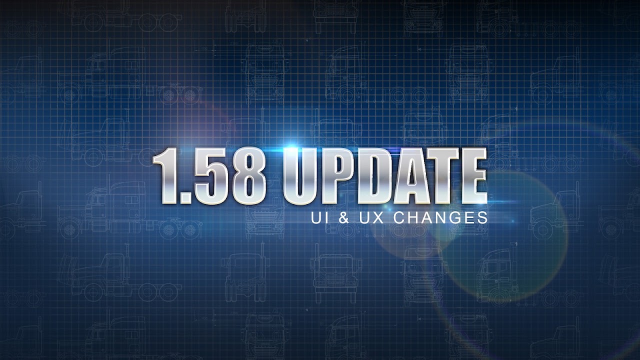 Обновление ETS2 1.58: изменения интерфейса (UI/UX)