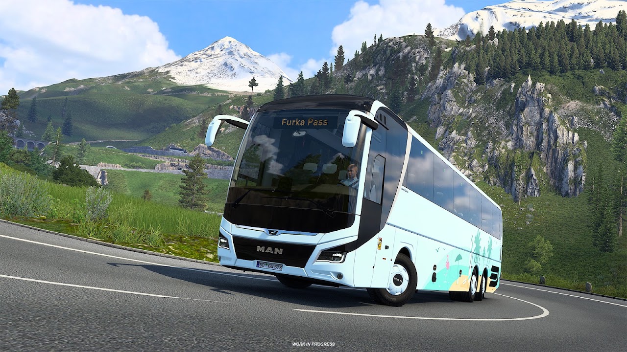 Автобусы для Euro Truck Simulator 2: туристические рейсы