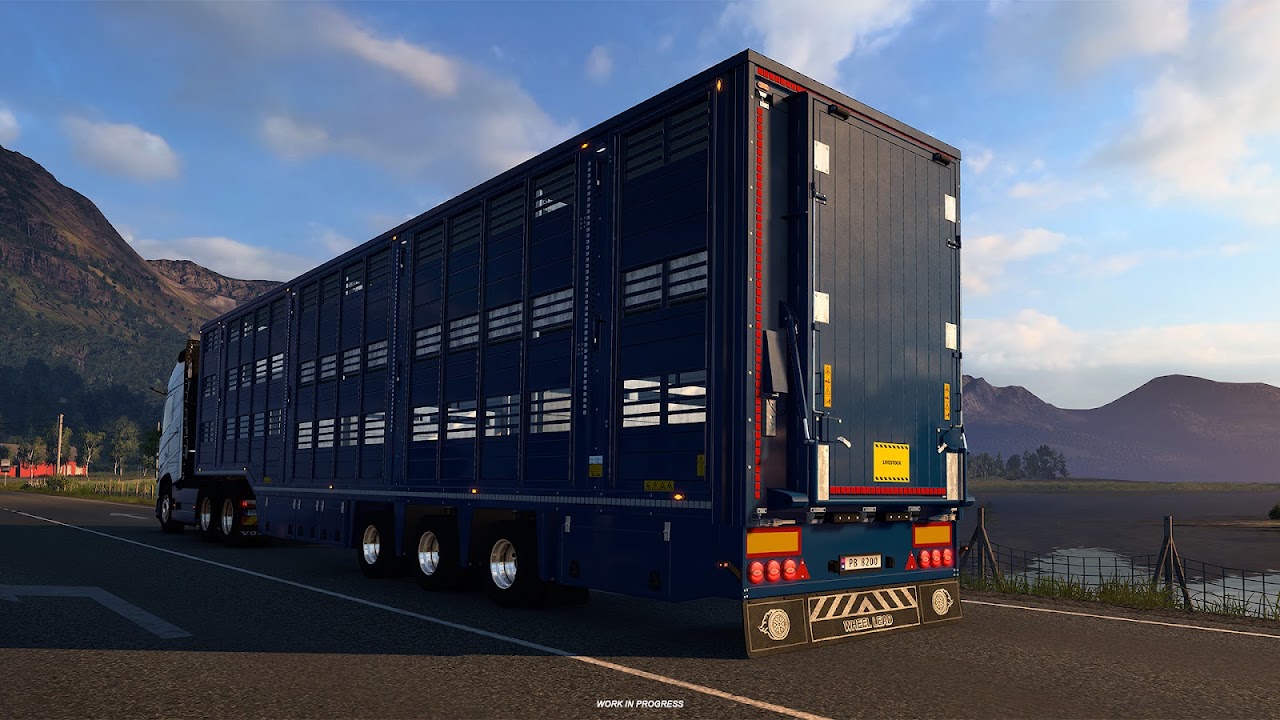 Обновление ETS2 1.61: переработка полуприцепа-скотовоза