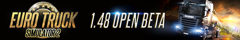 Euro Truck Simulator 2: открытая бета обновления 1.48