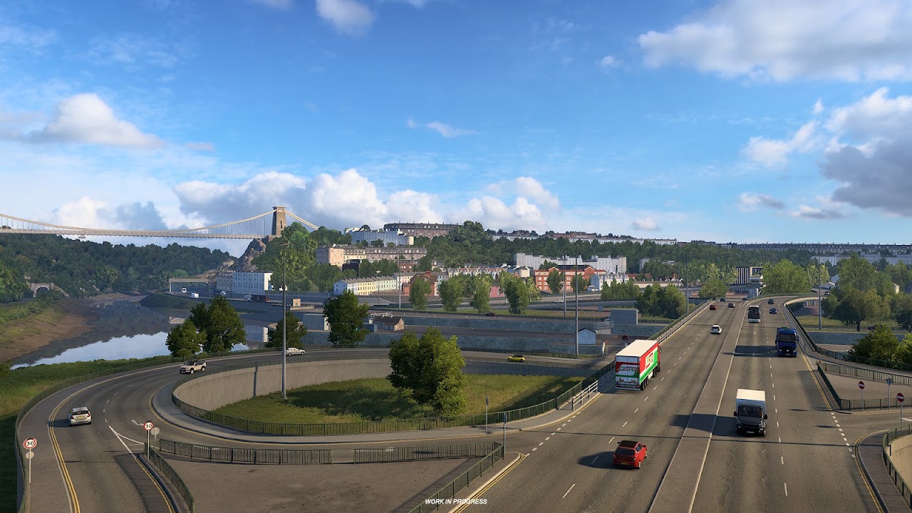 Euro Truck Simulator 2: переработка Великобритании — исторический Бристоль